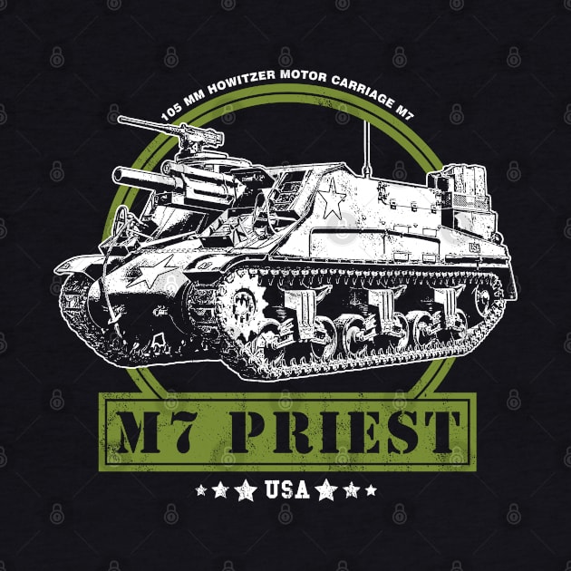 The M7 Priest SPG by rycotokyo81